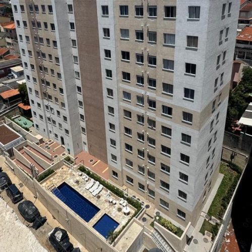 Fachada do Bloco A no Line São Miguel