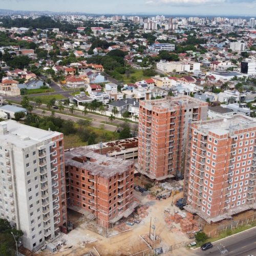 Reserva Igara em fase de estrutura e alvenaria