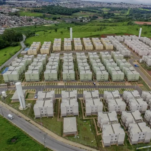 Visão panorâmica do Residencial Lebani